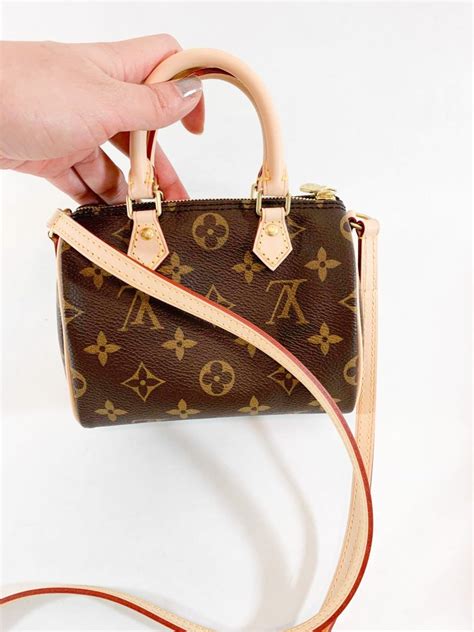 louis vuitton speedy nano vintage|nano speedy louis vuitton bag.